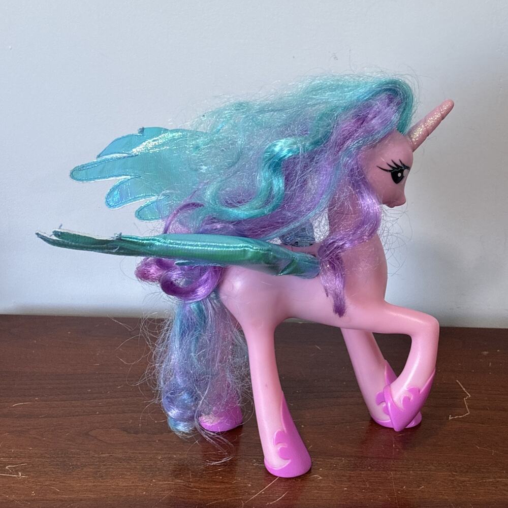 My Little Pony G4 Princess Celestia 2010 Original Series Talking 9" Pony - Works - Picture 6 of 10